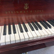 1918 Steinway Model M baby grand piano and artist bench - Grand Pianos